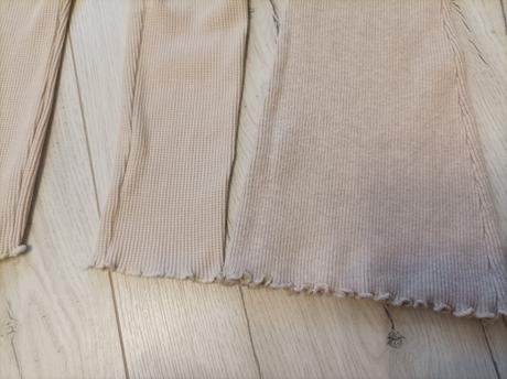 Béžové široké aj klasické legíny 116, sinsay,116