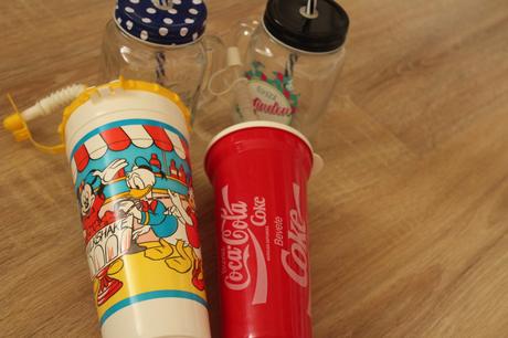 Rôzne fľaše a poháre, 