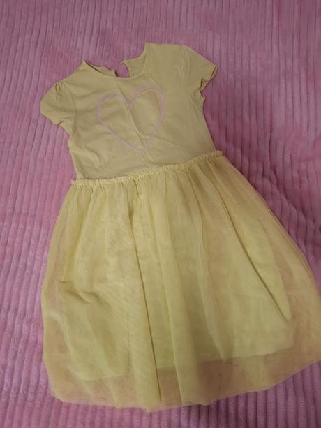 Šaty žlté, terranova,134
