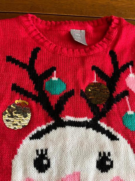 Vianočný pulóvrik so snehuliakom, kids,122