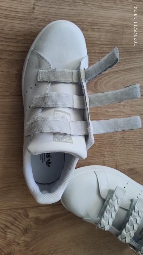 Kožené tenisky adidas stan smith, veľ. 37 1/3, adidas,37