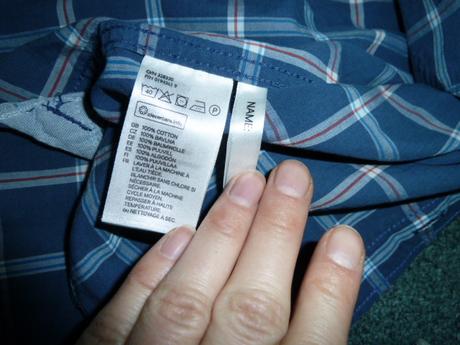 Károvaná košeľa, h&m,110