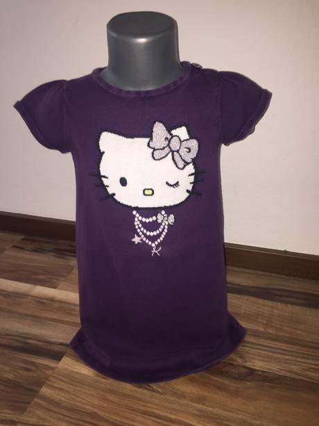 Pletené šaty hello kitty, h&m,122