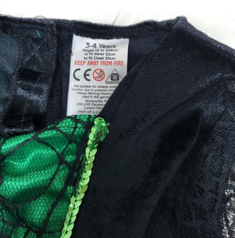 Karnevalové šaty na 3-4 roky, 