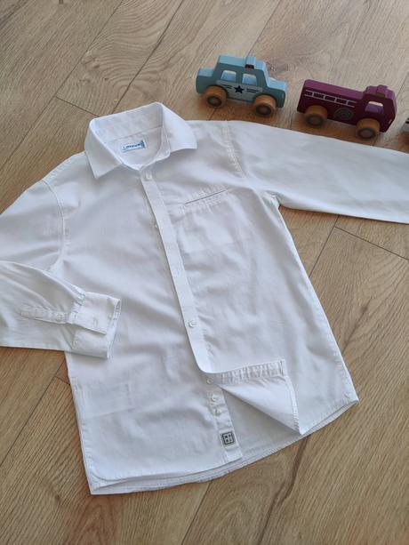 Biela slávnostná mayoral košeľa, veľ. 122, mayoral,122