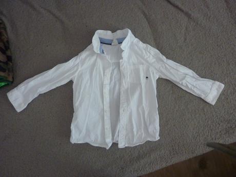Biela košeľa, h&m,92