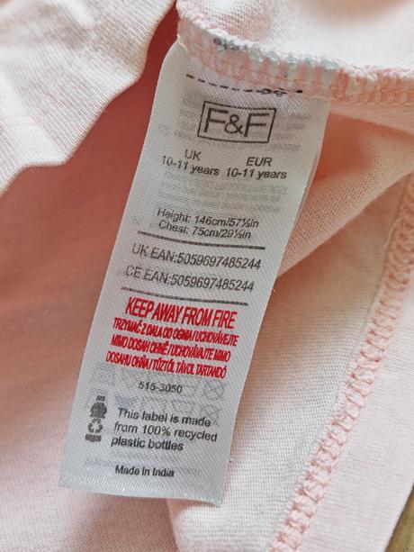 Dievčenské tričko 146 psíky, f&f,146