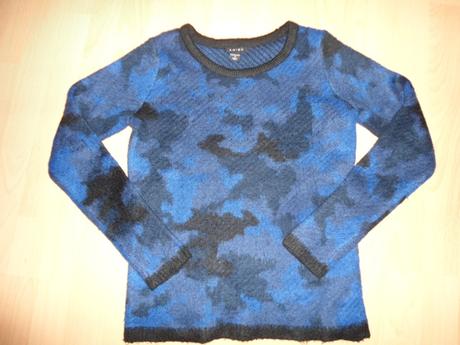 Modry sveter, amisu,xs