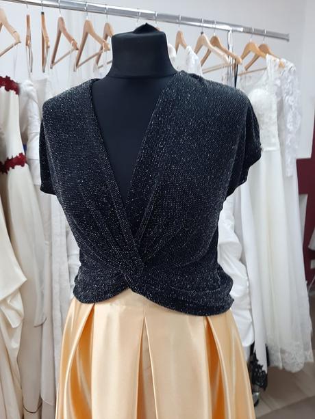 Čierny top - veľkosť uni, l / m