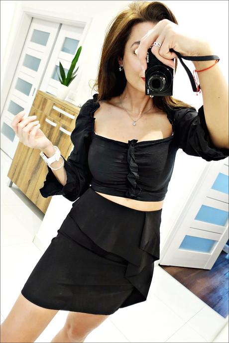 Čierna sukňa reserved, reserved,34