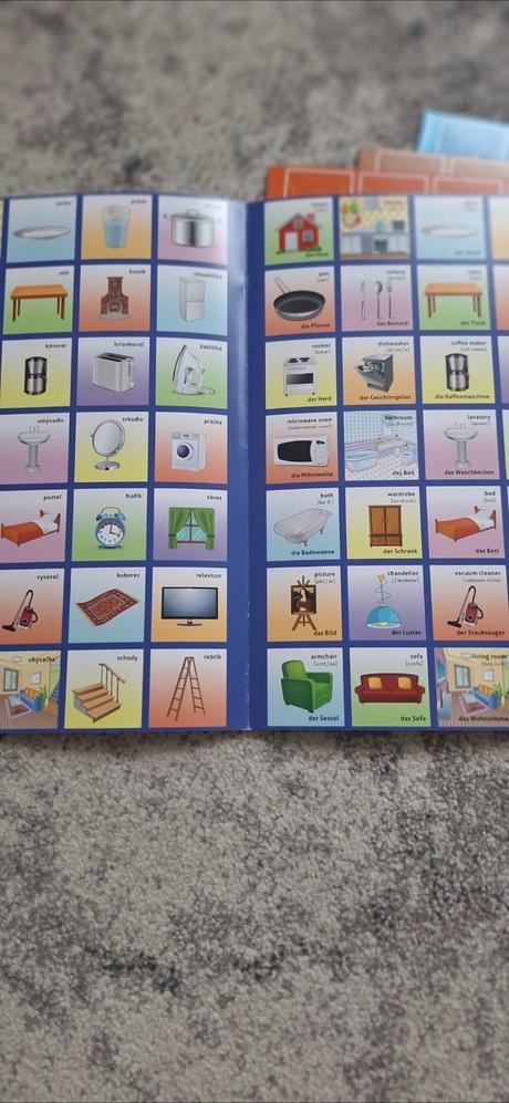 Trojjazyčné pexeso, 