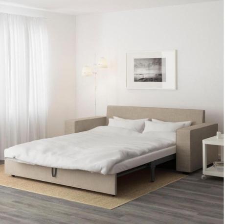 Rozkladacia trojpohovka ikea vilasund, 