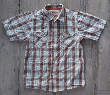 Hnedá károvaná košeľa tu, tu,128