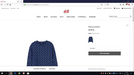 Mikina hm, mikina santa reserved, h&m,l / xxl
