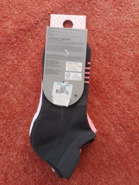 Primark dámske ponožky 3 páry veľkosť 35-38, primark,35 / 36 / 37 / 38