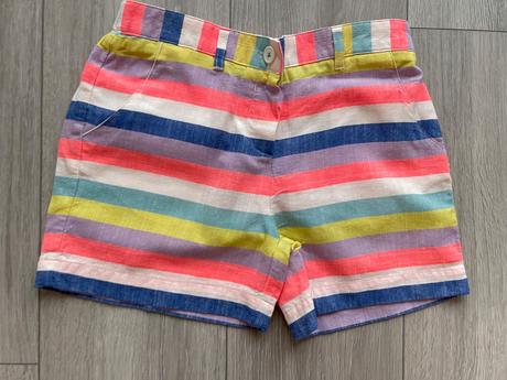 Pruhované šortky boden, mini boden,134 / 140