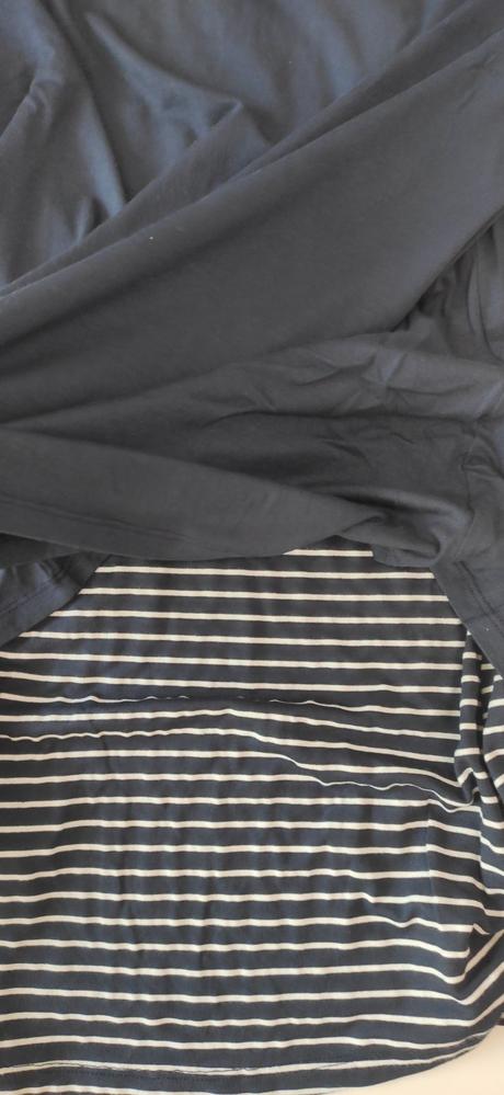 Tehotenské tričko modré, bonprix,m