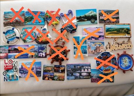 Magnetky a sošky z ciest, 