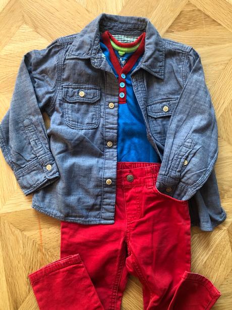 Rifľová košieľka, h&m,86