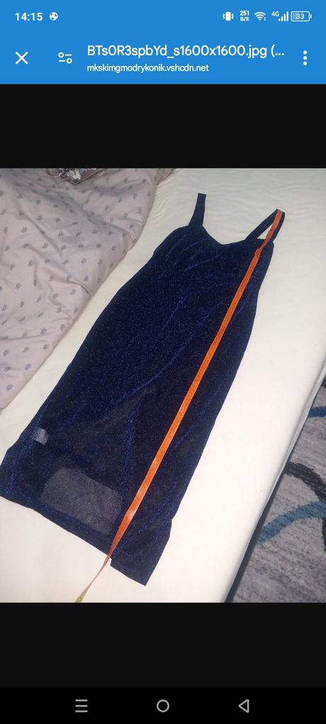 Koktejlové elastické šaty, m