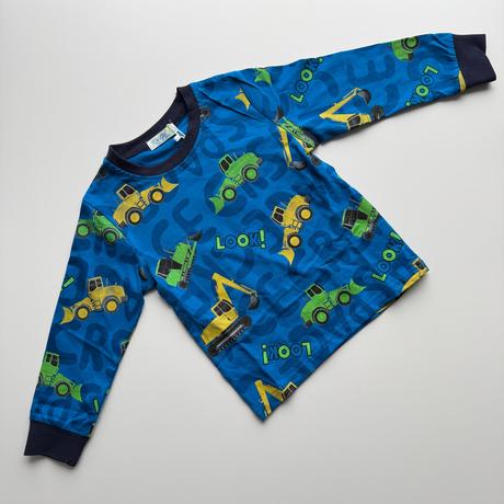 Chlapčenské pyžamo tractor tmavomodrá, 104 / 116 / 128