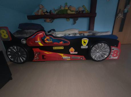 Autíčkova postel, šírka (cm): 90,dĺžka (cm): 200