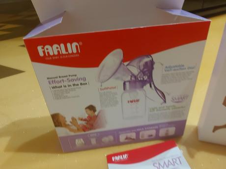 Farlin odsávačka mlieka pákova so zásobníkom,