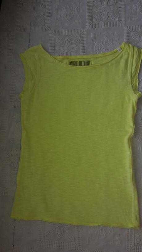 Bavlnené neonové tričko, aj pre dievča, river island,34