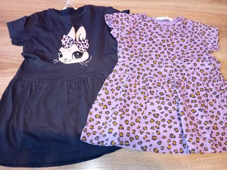 Letne šaty pre dievčatá (handm)veľkosť 98-104, 104–116