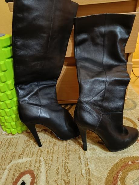 Celokožené čižmy buffalo london, 37