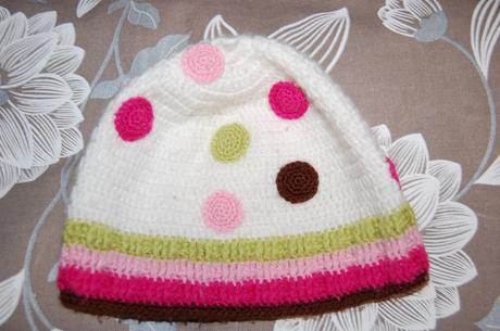 Háčkovaná čiapočka na 2 až 4 roky., 98