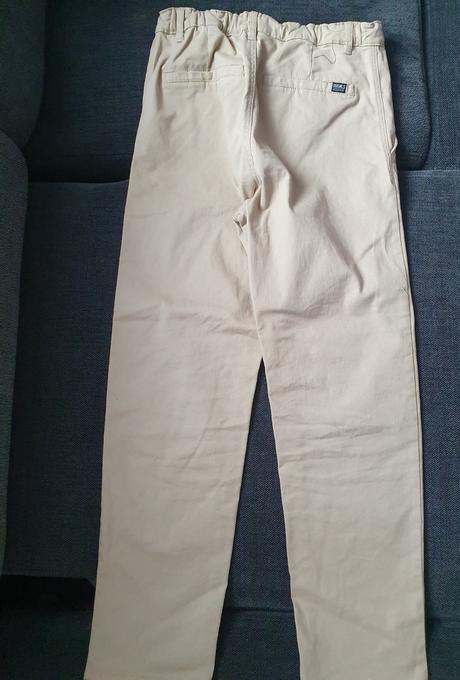 Ľahké plátené nohavice, h&m,146
