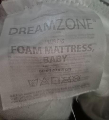 Matrac do postieľky, šírka (cm): 60,dĺžka (cm): 120