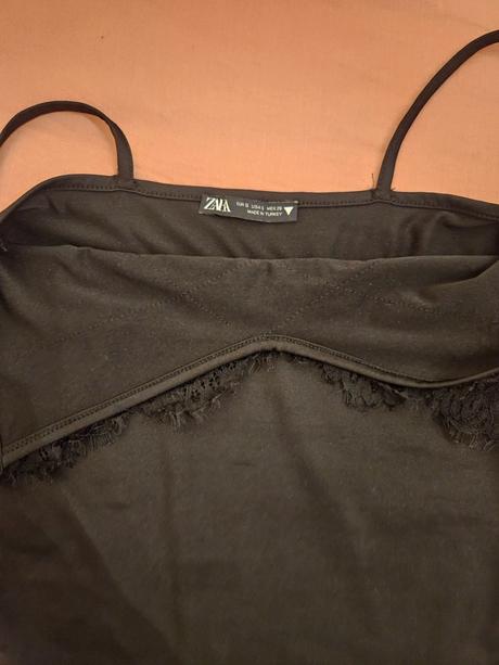 Zara body s čipkou, zara,xs