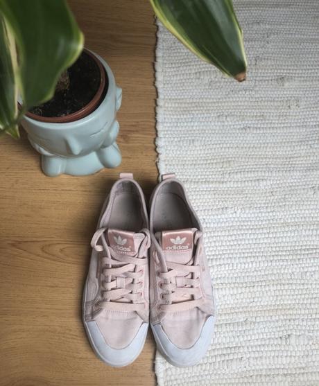 Bledoružové tenisky adidas/ ružové topánky, adidas,37