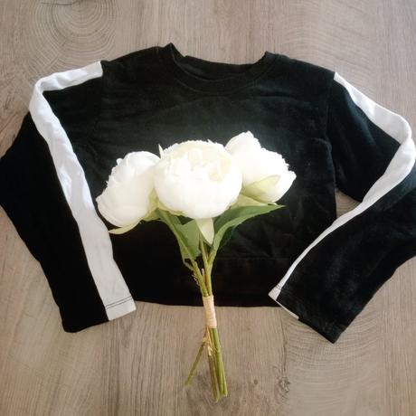 Crop mikina, reserved,128