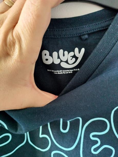 Tričko s dlhým rukávom bluey, 104