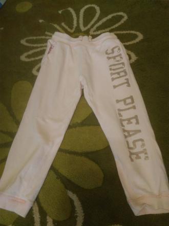 Bledoružové tepláky, pepco,128