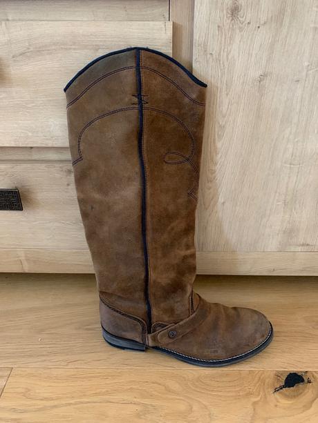 Kozene cizmy tommy hilfiger, tommy hilfiger,40