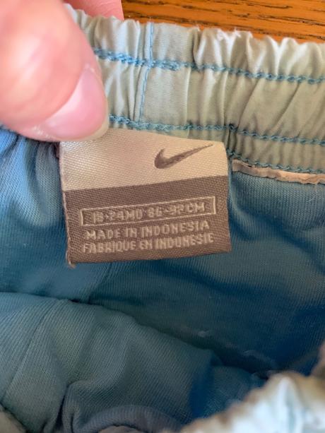 Zateplené športové nohavice nike 86/92, nike,86