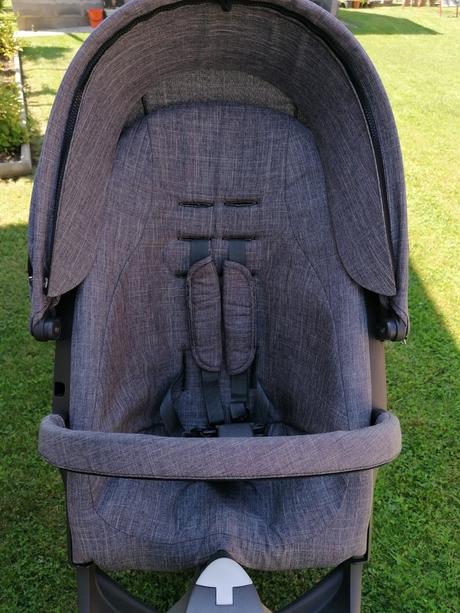 Kočík stokke xplory v4 black melange, stokke,stokke xplory v4
