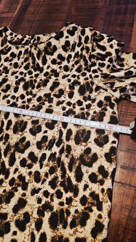 Leopardie tigrie šaty mini, esmara,l
