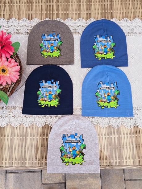 Jarná čiapka minecraft,