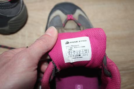 Turistické topánky, alpine pro,38