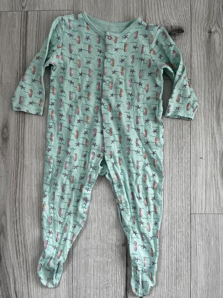 Dlhorukávový overal pre malú morskú vílu, primark,80