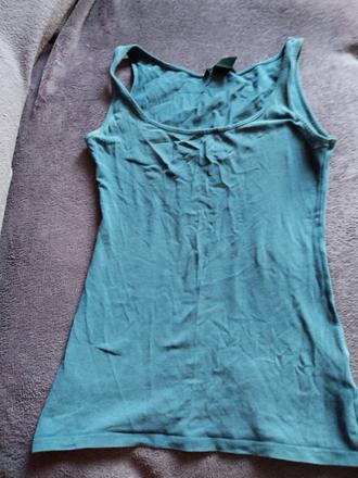 Tričko tmavomodre, h&m,xs