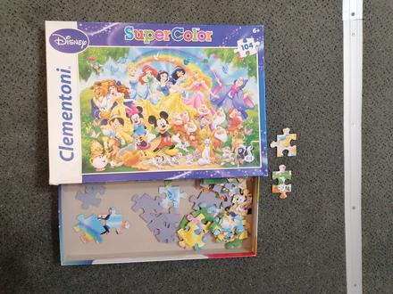Puzzle - najznámejšie disney rozprávky,