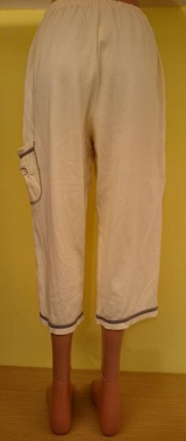 Dámske trojštvrťáky, žlté, xxl