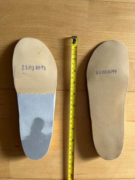 Ortopedicke vlozky na padnutu klenbu v. 39/40, 39