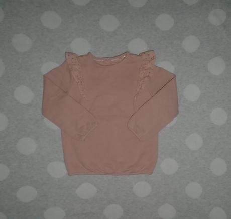 Mikina s volánmi na 2 až 3 roky, c&a,98